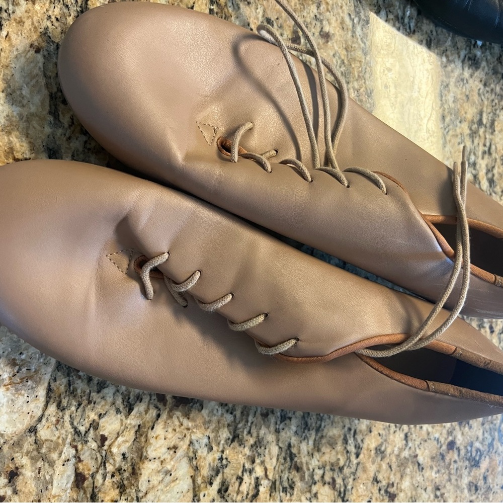 Tan tap Shoes